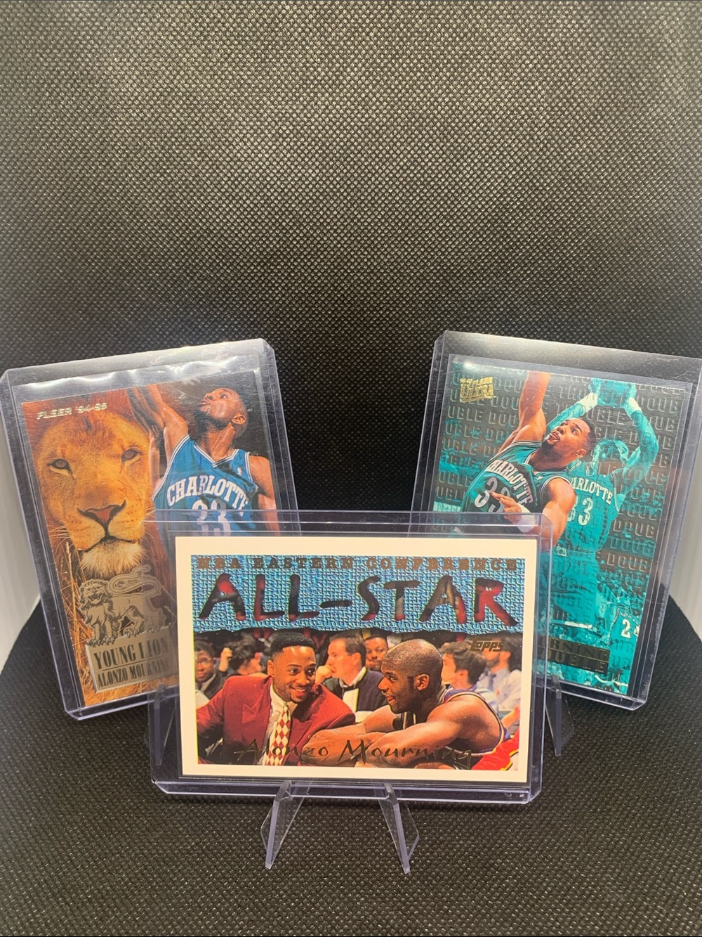 Alonzo Mourning 1990s Fleer Ultra NBA All-Star Card Lot Charlotte Hornets